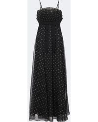 Zimmermann - Polka-Dot Ruffled Maxi Dress - Lyst