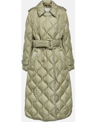 Dorothee Schumacher - Quilted Down Trench Coat - Lyst