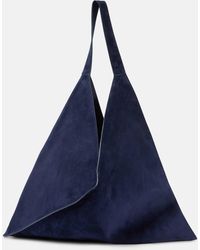 Khaite - Sara Suede Tote Bag - Lyst