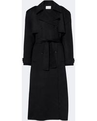 Frankie Shop - Nikola Padded Wool And Cashmere Trench Coat - Lyst