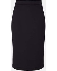 Moncler Genius - X Ee72 By Edward Enninful Pencil Skirt - Lyst