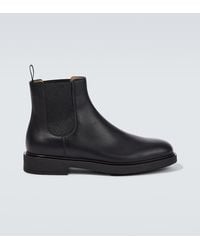 Gianvito Rossi - Chester Leather Ankle Boots - Lyst