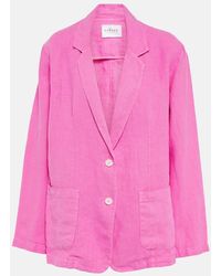 Velvet - Cassie Linen Blazer - Lyst