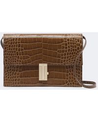 Tom Ford - Mia Mini Croc-Effect Leather Crossbody Bag - Lyst