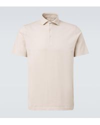 Fedeli - Cotton Jersey Polo Shirt - Lyst