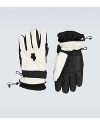Moncler Genius 3 Moncler Grenoble Padded Ski Gloves - White