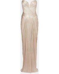 Maria Lucia Hohan - Noor Silk Tulle Corset Gown - Lyst