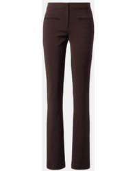 Courreges - High-Rise Flared Pants - Lyst