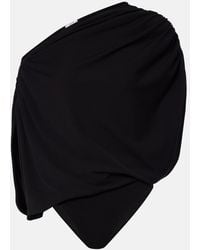 Wolford - Draped Off-Shoulder Bodysuit - Lyst