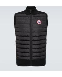 Canada Goose - Chaleco Hybridge De Lana Con Paneles De Plumas - Lyst