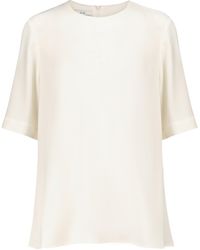 Co. Crêpe T-shirt - White