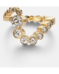 Sophie Bille Brahe - Grand Ensemble Ocean 18Kt Ring With Diamonds - Lyst