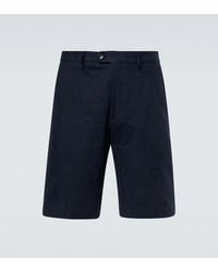 Etro - Cotton-Blend Bermuda Shorts - Lyst