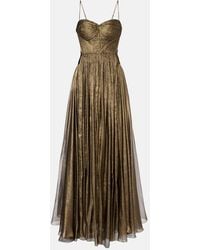 Maria Lucia Hohan - Allar Cutout Silk Mousseline Gown - Lyst