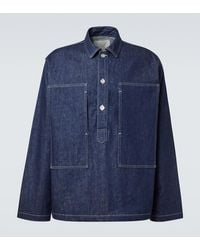 Studio Nicholson - X Aaron Levine York Denim Shirt - Lyst