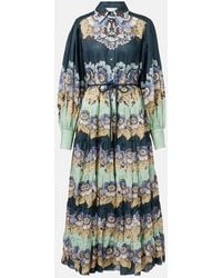 ALÉMAIS - Hemdblusenkleid Madalena Aus Ramie - Lyst