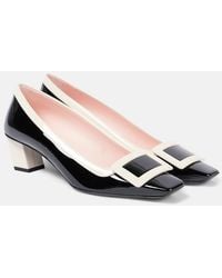Roger Vivier - Belle Vivier 45 Patent Leather Pumps - Lyst