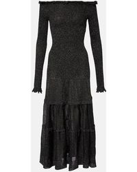 Altuzarra - Robe Longue Polly A Encolure Bardot - Lyst