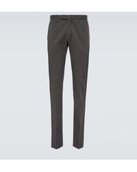Slowear - Cotton-Blend Slim Pants - Lyst