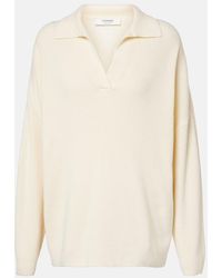 FFORME - Louise Wool And Cashmere Polo Sweater - Lyst