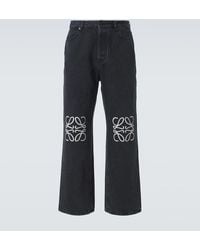 Loewe - Jeans Regular Anagram - Lyst