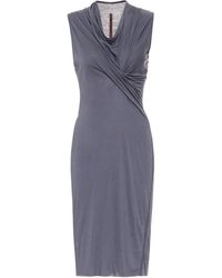 Rick Owens Lilies Strickkleid - Grau