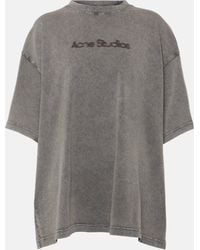 Acne Studios - T-shirt en coton a logo - Lyst