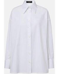 Dolce & Gabbana - Camisa Oversized En Mezcla De Algodon - Lyst