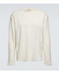 Our Legacy - Inverted Hemp And Cotton Sweatshirt - Lyst