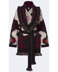 Alanui - Icon Jacquard Cashmere Cardigan - Lyst