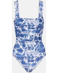 STAUD - Banador Corse Adelaide Estampado - Lyst