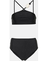 Adriana Degreas - Embellished Mid-Rise Bikini - Lyst