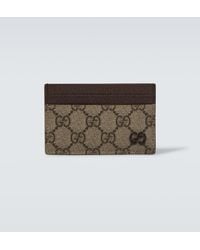 Gucci - Gg Canvas Card Holder - Lyst