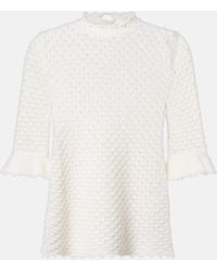 Chloé - Wool And Cashmere Sweater - Lyst