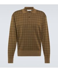 The Row - Eutimio Wool-blend Polo Sweater - Lyst