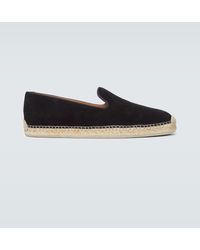 Christian Louboutin - Esparadra Suede Espadrilles - Lyst