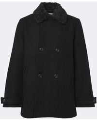 Our Legacy - Wage Virgin Wool Peacoat - Lyst