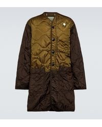 OAMC Re:work Quilted Nylon Coat - Brown
