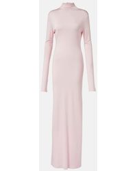 KHAITE - Norla Jersey Maxi Dress - Lyst