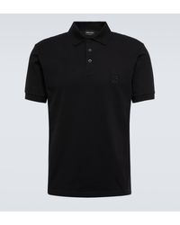 Giorgio Armani - Polo en coton melange - Lyst