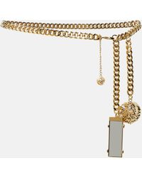 Balmain - Embellished Chain Belt - Lyst