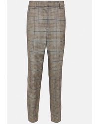 Brunello Cucinelli - Prince Of Wales Pants Multicolor - Lyst