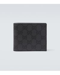Gucci - Essence Classic Gg Canvas Bi-Fold Wallet - Lyst