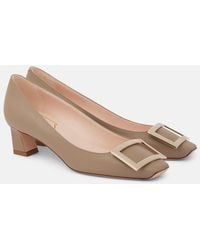 Roger Vivier - Trompette 45 Leather Pumps - Lyst