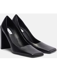 Alaïa - Pumps Square Aus Leder - Lyst
