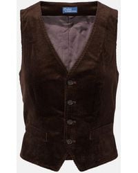 Polo Ralph Lauren - Cotton Corduroy Vest - Lyst