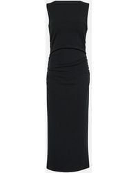 Veronica Beard - Charissa High-Neck Midi Dress - Lyst