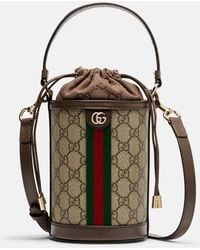 Gucci - Ophidia Small Gg Bucket Bag - Lyst