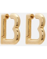 Balenciaga - Eisa B Hoop Earrings - Lyst