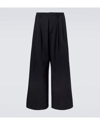 ERL - Pleated Wide-Leg Pants - Lyst